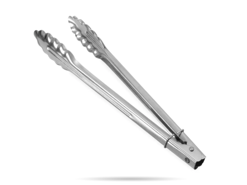 Szczypce kuchenne uniwersalne z blokada HENDI 31 cm – Stal nierdzewna.png