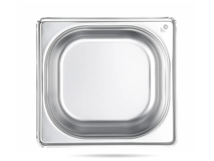Pojemnik GN 16 ze stali nierdzewnej Budget Line – 1 l (65 mm) HENDI  (2).png