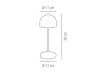 Bezprzewodowa lampka stolowa metalowa JOSEF – zlota (30 cm) APS ( 2) (1).png