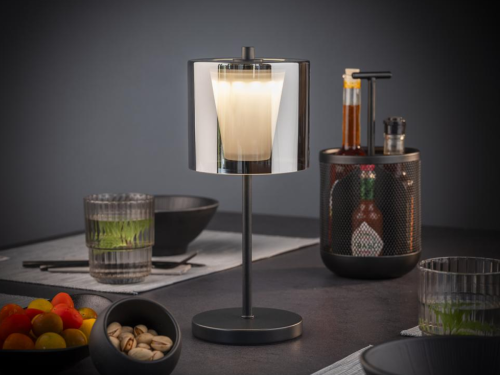 Bezprzewodowa lampka stolowa szklano-metalowa – czarna (28 cm) Anton APS (4).png