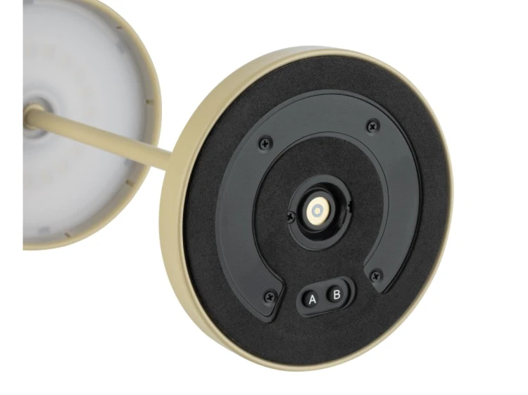 Bezprzewodowa lampka stolowa metalowa MERLE APS – piaskowy bez (30,5 cm) (4).png