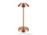 Bezprzewodowa lampka stolowa metalowa – miedziana (20,5 cm) Alva APS  (8).png