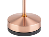 Bezprzewodowa lampka stolowa metalowa – miedziana (20,5 cm) Alva APS  (7).png