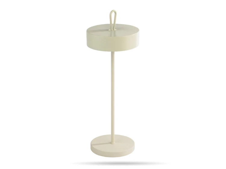 Bezprzewodowa lampka stolowa metalowa – whisper white (35 cm) Cleo APS  (8).png