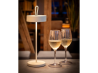 Bezprzewodowa lampka stolowa metalowa – whisper white (35 cm) Cleo APS  (3).png
