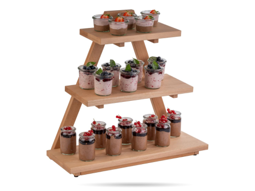 Drewniany stojak bufetowy TRIANGLE APS – brazowy (55 cm) (2).png