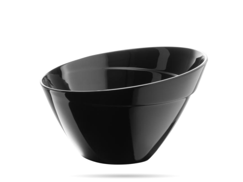 Duza miska z melaminy BALANCE APS – czarna (2,5 l, 24,5 cm) 1.png