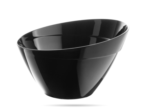 Duza miska z melaminy BALANCE APS – czarna (5 l, 30 cm)  1.png
