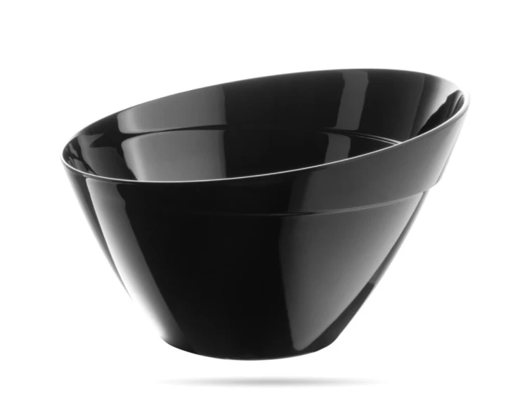 Duza miska z melaminy BALANCE APS – czarna (5 l, 30 cm)  1.png