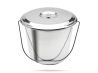 Wiadro metalowe nierdzewne z pokrywka Tadar – 9 l (1).png