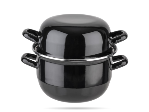 Garnek do serwowania muli emaliowany APS – czarny 2,6 l, 18 cm (2).png