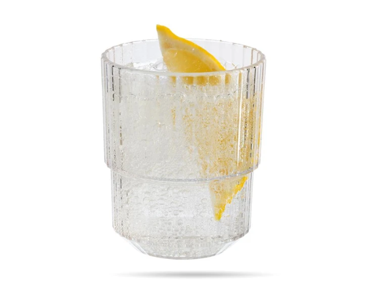 Kompaktowa szklanka sztaplowana z tritanu APS – przezroczysta (150 ml)  (6).png