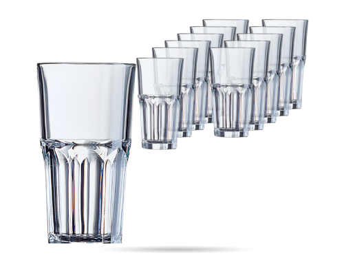 Zestaw 12 Szklanek wysokich 310 ml Granity LUMINARC  (2).png