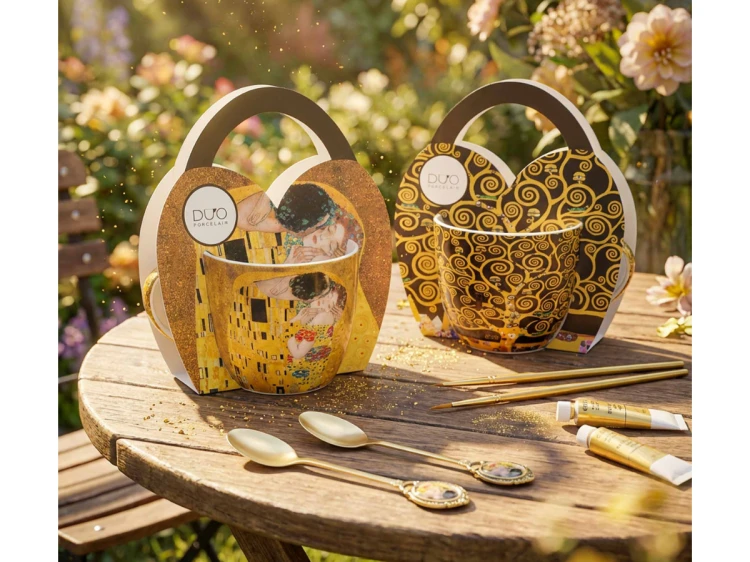 Kubek porcelanowy w koszyczku 460 ml Drzewo zycia Gustav Klimt DUO (4).png