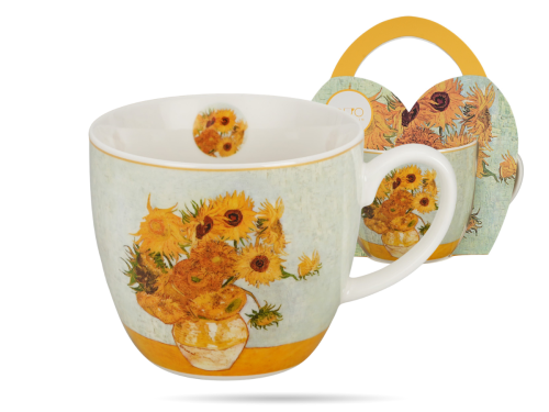 Kubek porcelanowy w koszyczku 460 ml Sloneczniki Van Gogh DUO (2).png