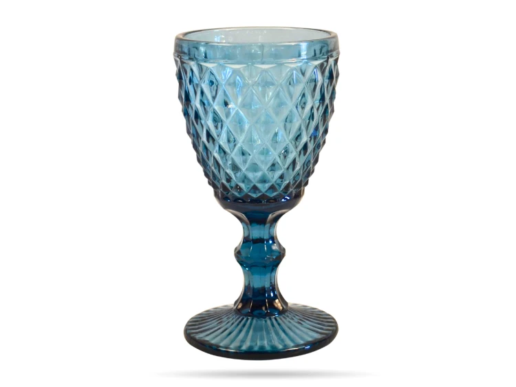 Kieliszek do wina i wody 200 ml niebieski Diamond AMEFA (1).png