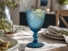 Kieliszek do wina i wody 200 ml niebieski Diamond AMEFA (3).png