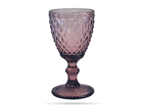 Kieliszek do wina i wody 200 ml fioletowy Diamond AMEFA (1).png