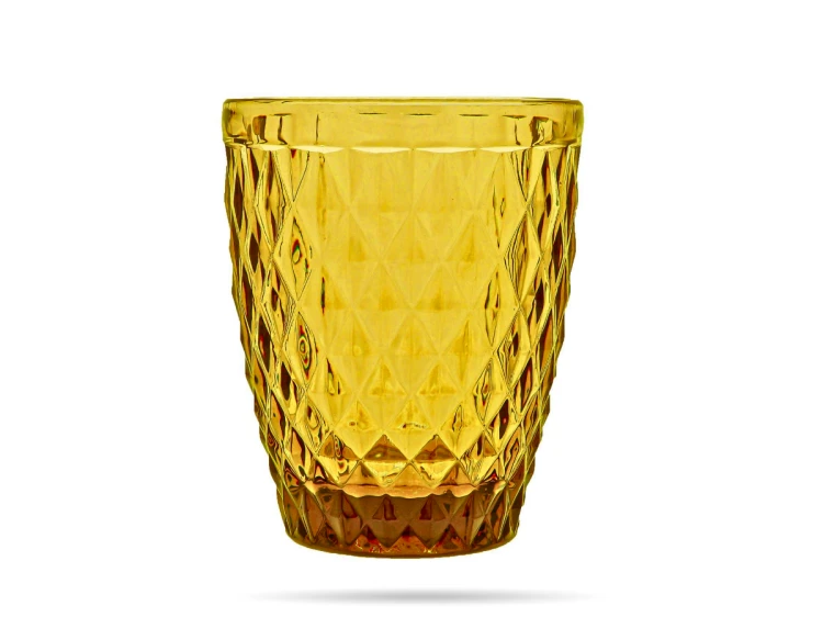 Szklanka niska do napojow i drinkow 220 ml bursztynowa Diamond AMEFA (1).png