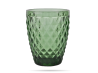 Szklanka niska do napojów i drinków 220 ml zielona Diamond AMEFA (1).png