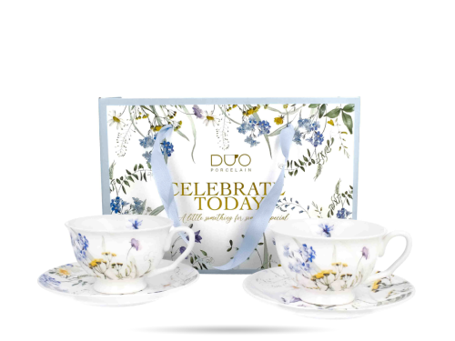 Komplet 2 filizanek ze spodkami 250 ml Royal kwiaty polne Melody porcelana DUO (1).png