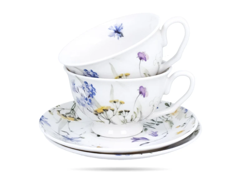 Komplet 2 filizanek ze spodkami 250 ml Royal kwiaty polne Melody porcelana DUO (9).png