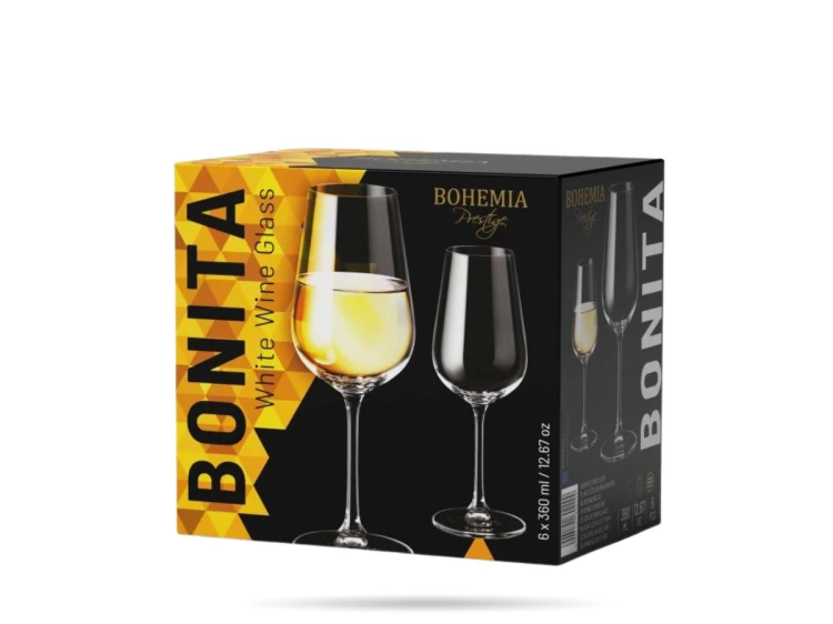Zestaw kieliszków do wina 250 ml 6 szt. szkło kryształowe Bonita BOHEMIA (2).png