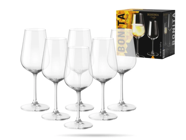 Zestaw kieliszków do wina 360 ml 6 szt. szkło kryształowe Bonita BOHEMIA  (4).png