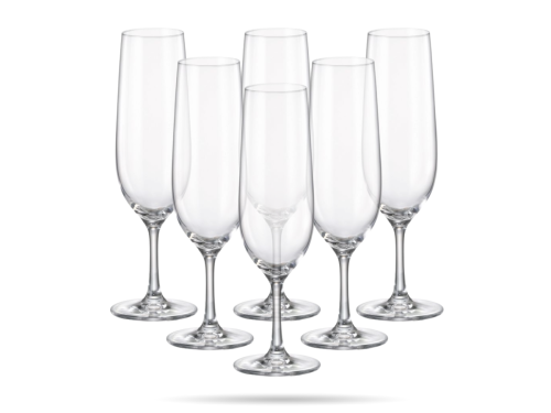 Zestaw kieliszków do szampana 270 ml 6 szt Mila szkło kryształowe BOHEMIA (3).png