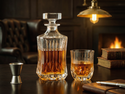 Zestaw szklanek do whisky z karafką 7 elementów Adagio RCR (1).png