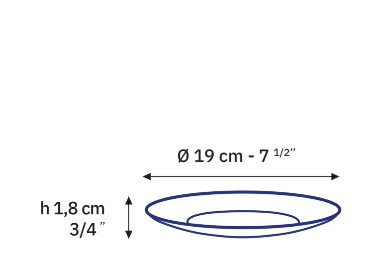 Talerz płytki deserowy 19 cm Lys Clear przeźroczysty DURALEX (2).png
