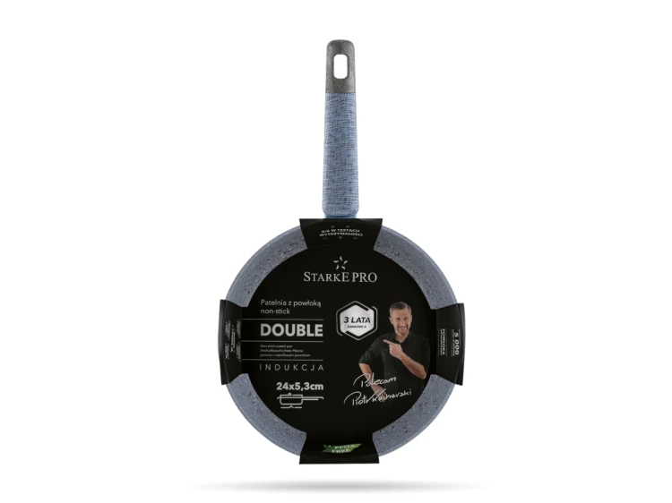 Patelnia na indukcję 24 cm non stick Double STARKE PRO (1).png