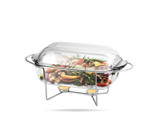 Naczynie żaroodporne z podgrzewaczem szklane prostokątne 5,4 L Thermo SIMAX (2).png