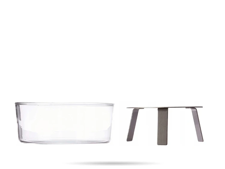 Szklany podgrzewacz pod dzbanek na świeczkę tealight 15 x 6 cm Kon SIMAX (3).png