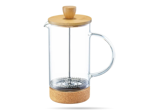 Zaparzacz do herbaty i kawy French Press 600 ml Natural AMBITION (2).png