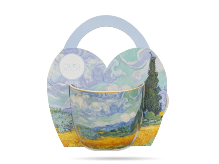 Kubek porcelanowy w koszyczku 460 ml Pole pszenicy Van Gogh DUO (2).png