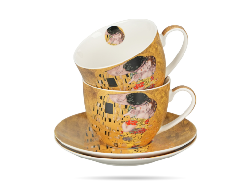 porcelanowe filizanki ze spodkami kiss klimt classic duo  (5).png