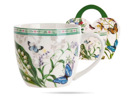 Porcelanowy kubek w koszyczku 460 ml Flower Dream DUO (2).png