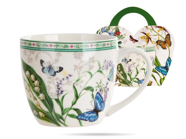 Porcelanowy kubek w koszyczku 460 ml Flower Dream DUO (2).png