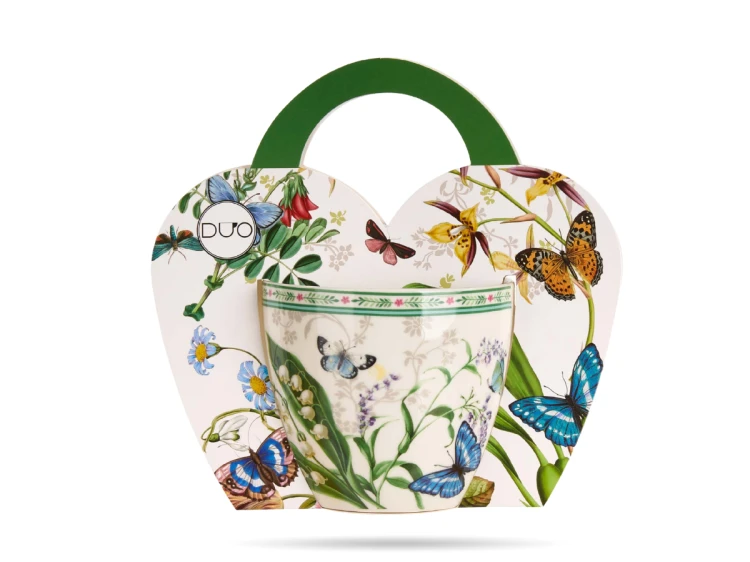 Porcelanowy kubek w koszyczku 460 ml Flower Dream DUO (1).png