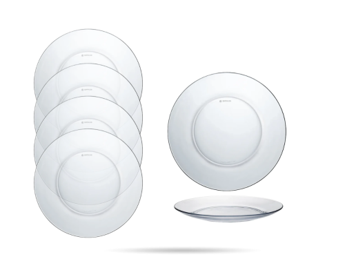 Zestaw talerzy deserowych 19 cm Duralex Lys Clear – szkło hartowane (6 szt.).png