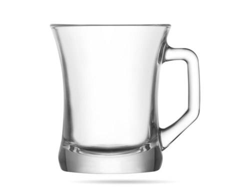 Szklanka z uchem do herbaty 7,5 cm szkło Zen 6 szt. LAV (2).png