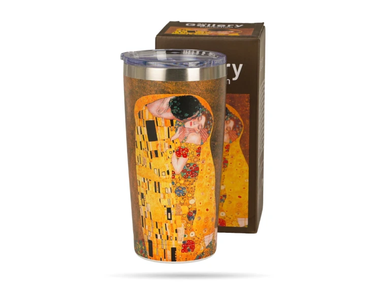 Kubek termiczny prosty THE KISS CLASSIC inspired by Klimt DUO (5).png