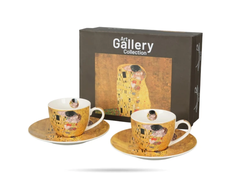 Komplet 2 filiżanek espresso 110 ml Pocałunek Klimt DUO (1).png