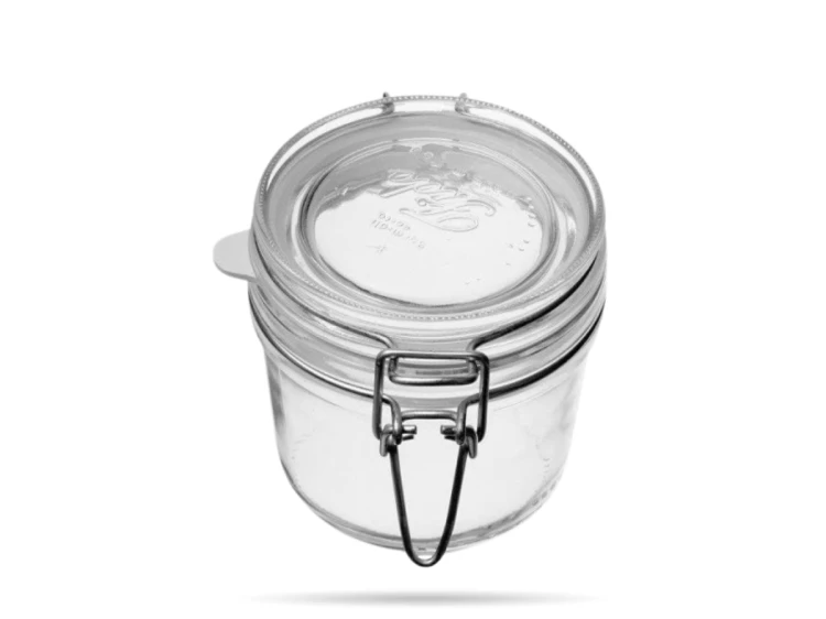 Słoik z klamrą 350 ml okrągły Fido BORMIOLI ROCCO (2).png