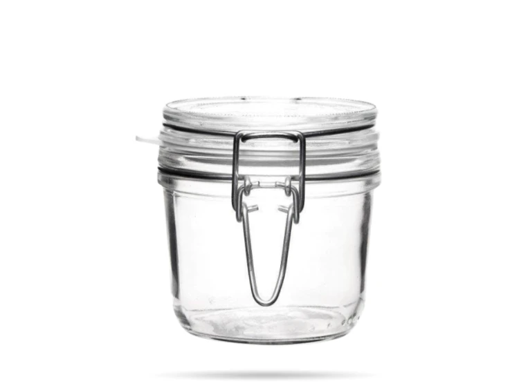 Słoik z klamrą 350 ml okrągły Fido BORMIOLI ROCCO (3).png