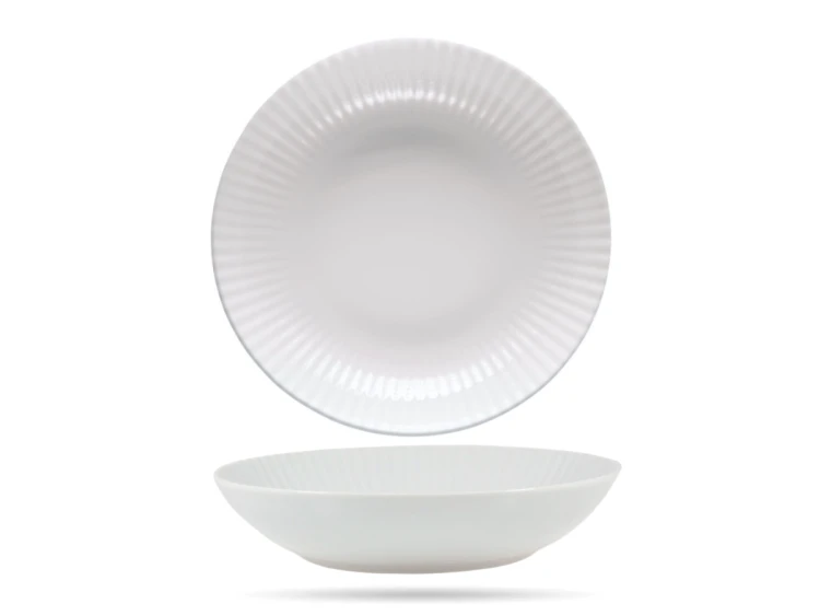 Talerz głęboki coupe 22 cm biała porcelana Daisy LUBIANA (2).png