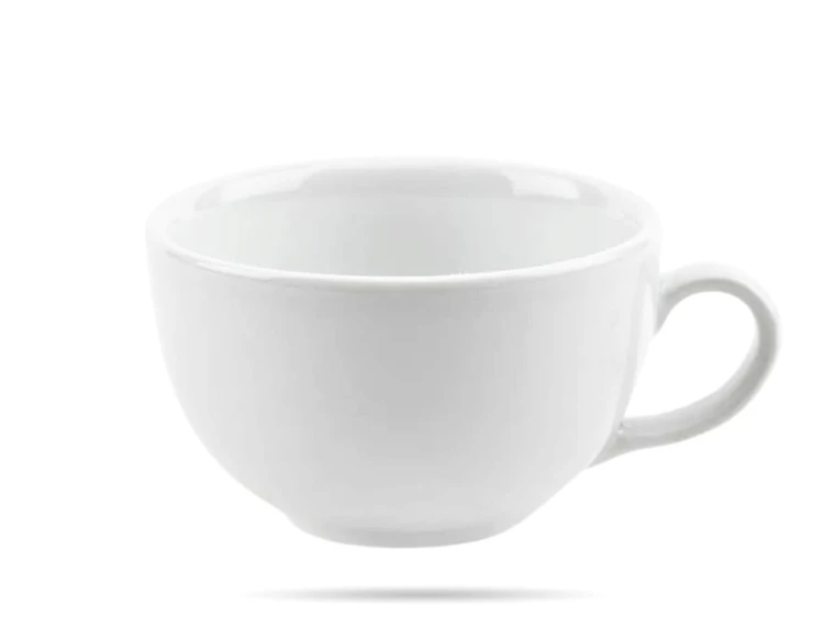 Filiżanka ze spodkiem 350 ml biała  Ameryka LUBIANA (3).jpg