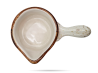 Naczynie rondelek śr. 7,8 cm ceramika Rustic Krem KERA CERAMIKA (2).png