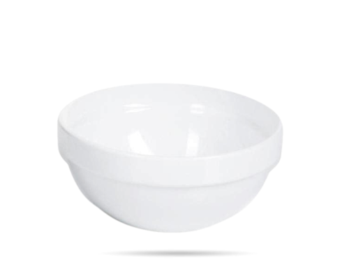Miska z melaminy 2,5 l średnica 22,5 cm Casual Maxi biała APS.png